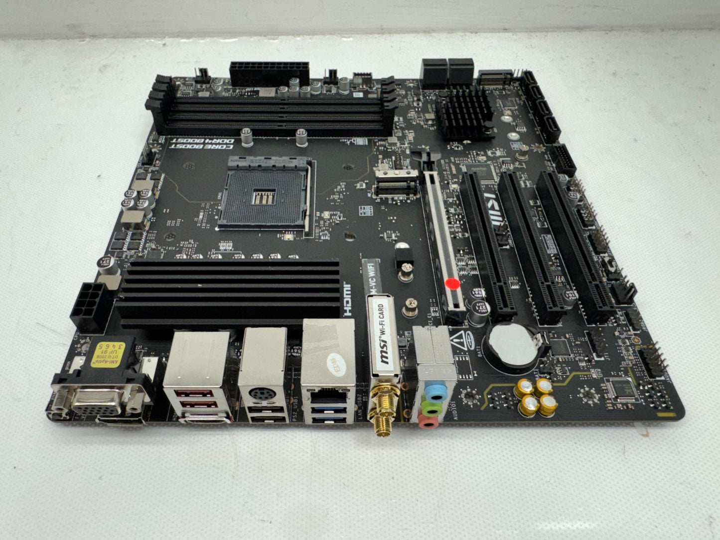 MSi Pro B550M-VC WiFi AMD Socket AM4 DDR4 MATX  Motherboard *READ*