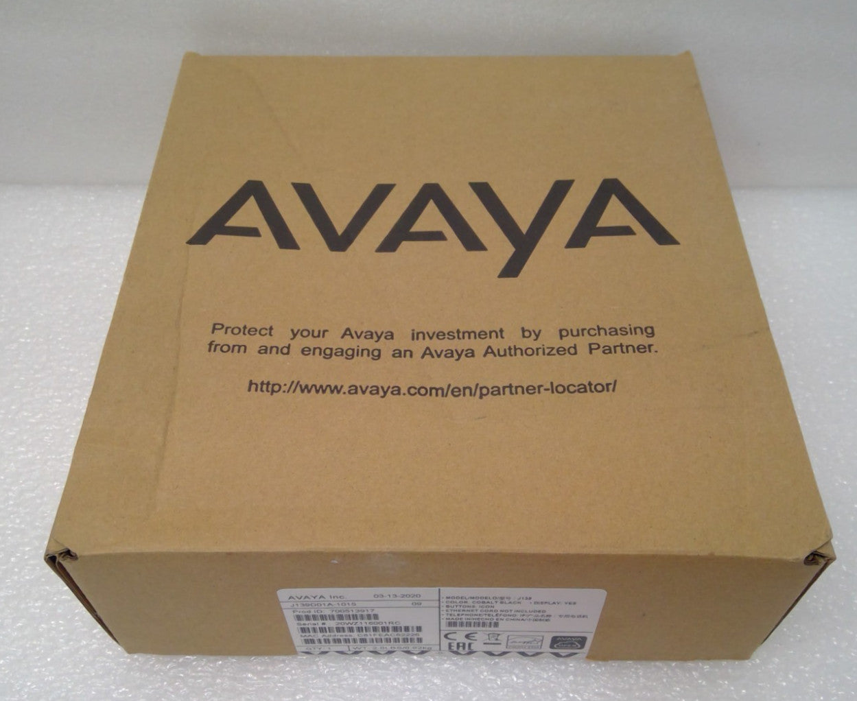 Brand New Sealed Avaya J139D01A-1015 business VoIP phone 700513917