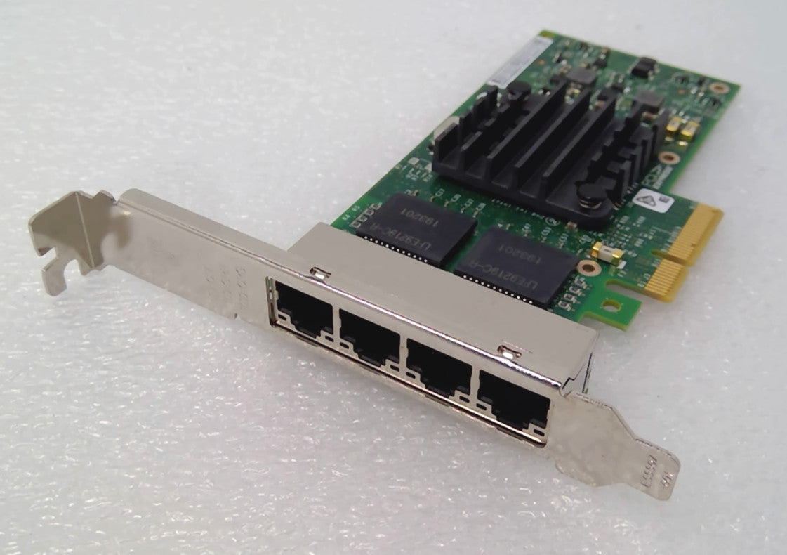 Intel I340-T4 Quad Port 1GbE Gigabit Ethernet Server Adapter Card E1G44HTBLK/H P
