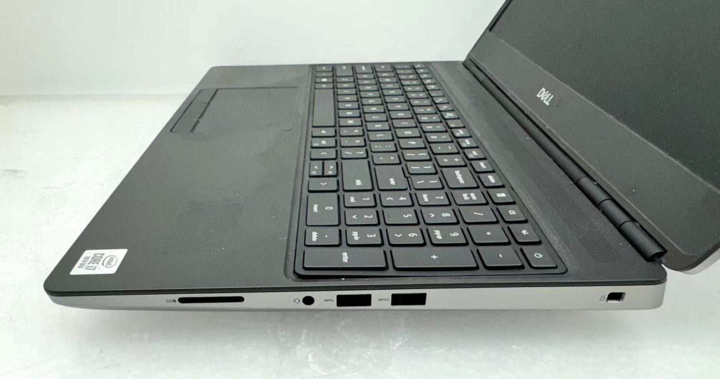 Dell Precision 7550 15.6" Intel i7-10850H@2.7GHz 16GB 256G T1000 No Battery W/AC