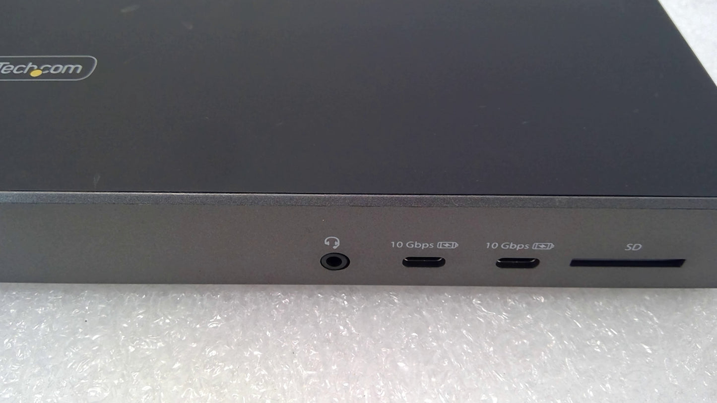 StarTech.com USB C Dock - Triple Monitor USB Type-C Docking Hub DK31C2DHSPD
