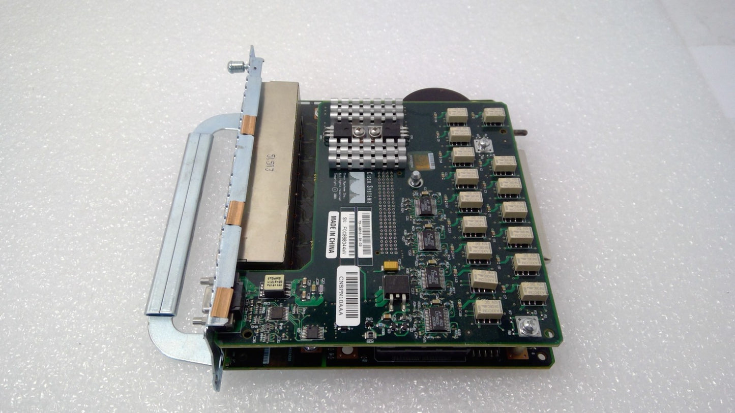 Cisco 16-Port 10/100/ EtherSwitch Network Module NM-ESW-16 for 2800 3800 Routers