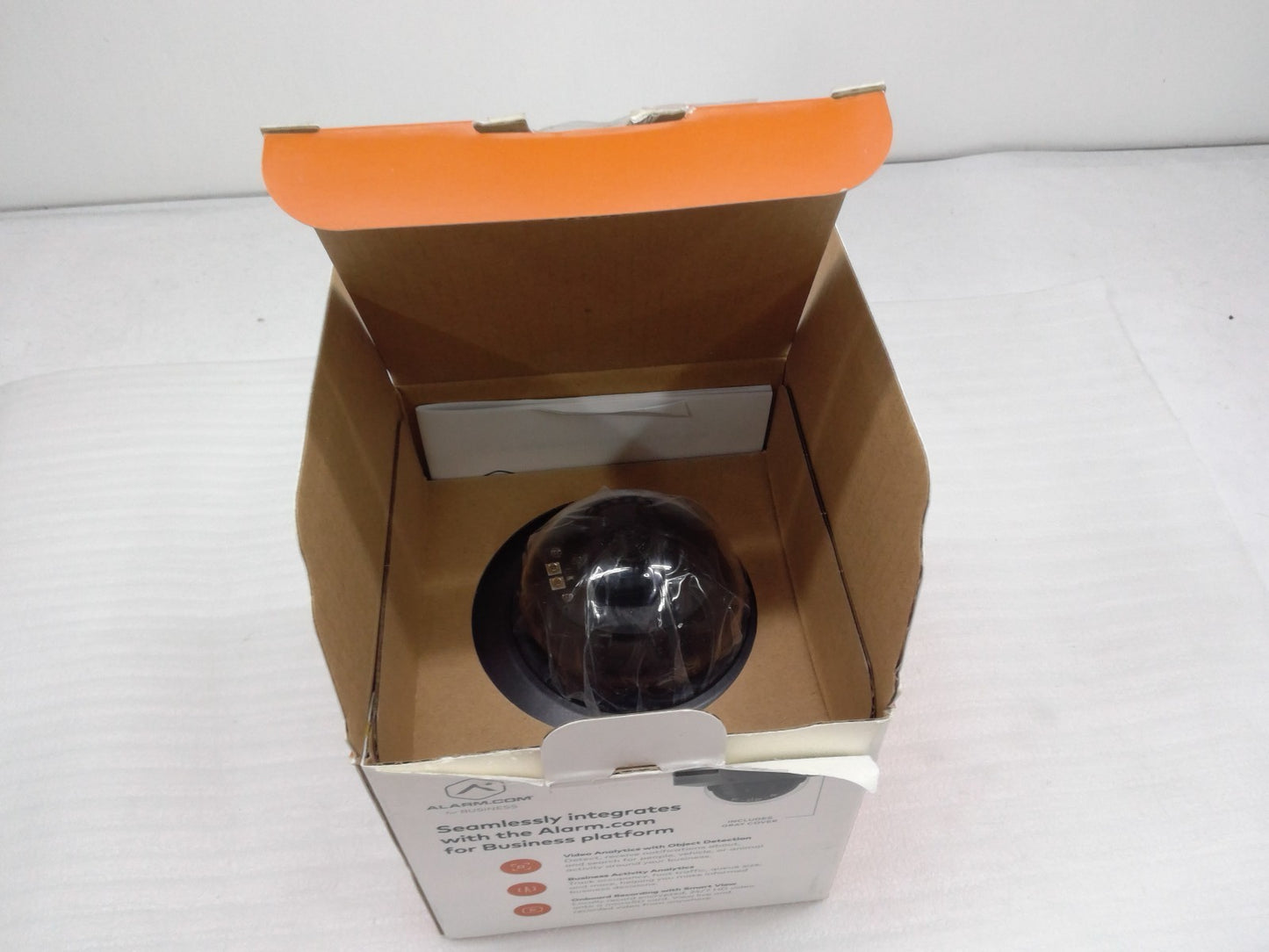 Alarm.com ADC-VC827P 1080P Indoor/Outdoor Fixed Dome Security Camera - PoE