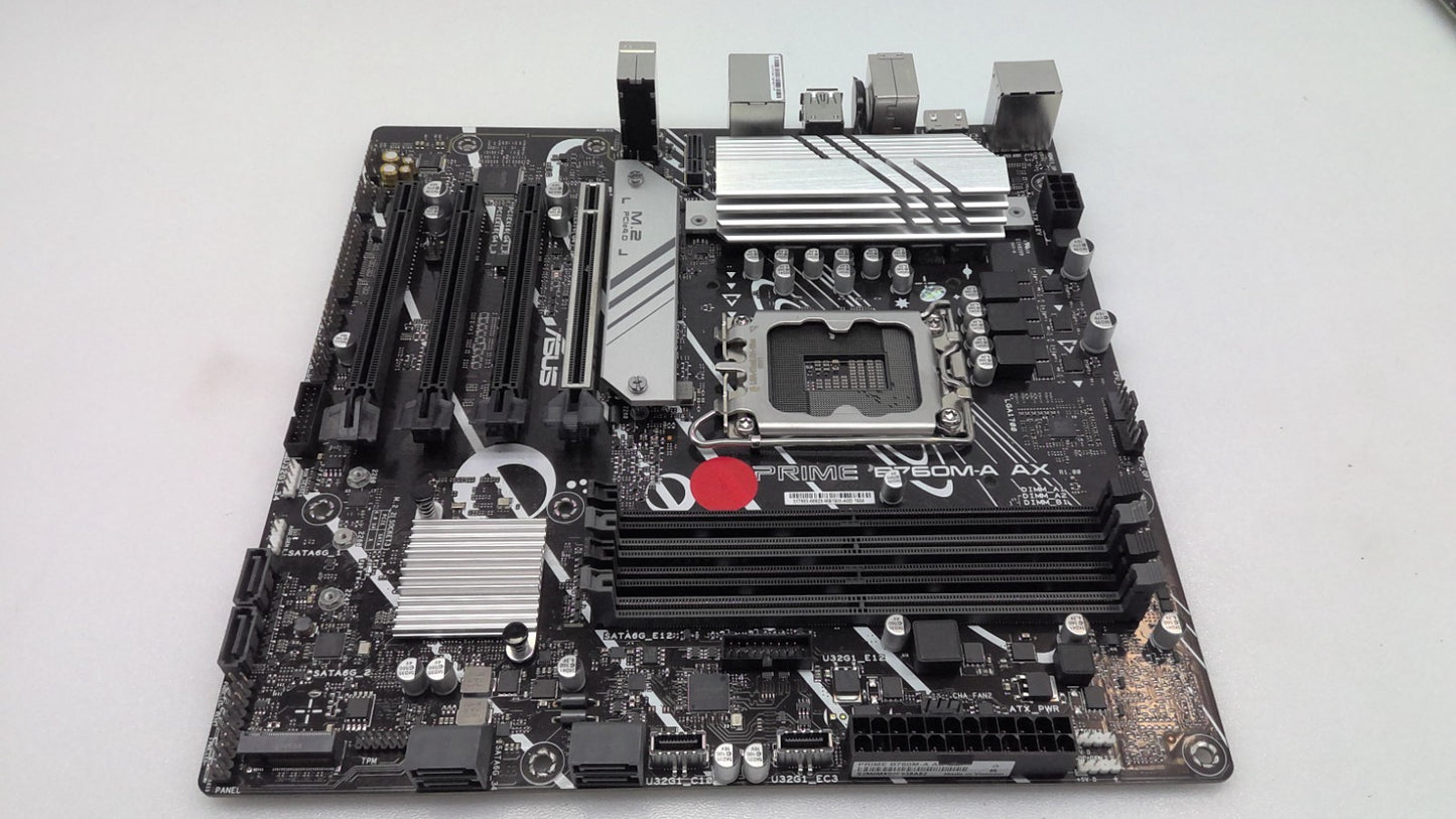 Lot of 3 *For Parts* 2x ASUS PRIME  B760M-A AX &GIGABYTE B760M C No WIFI