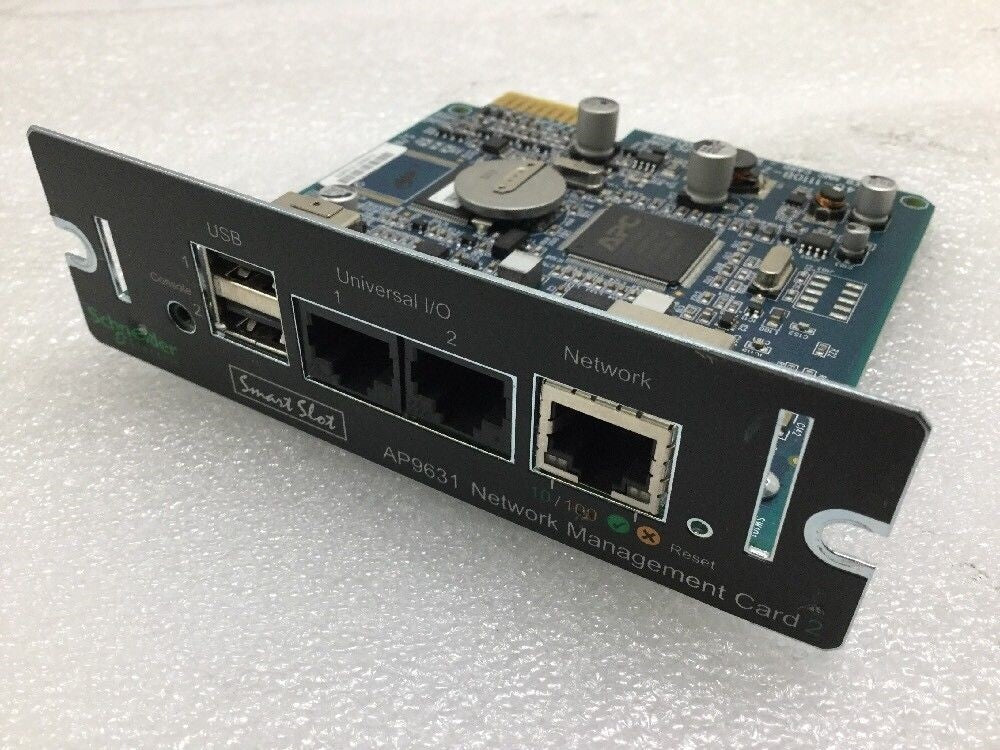 Schneider APC Electric Smart Slot AP9631 Network Management Card 2