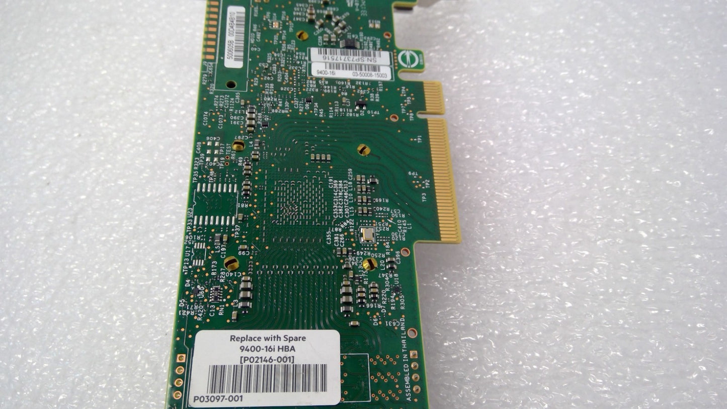 AVAGO LSI 9400-16i 12Gb/s NVMe Tri-Mode HBA PCIe +4*SFF-8643 SATA Cable