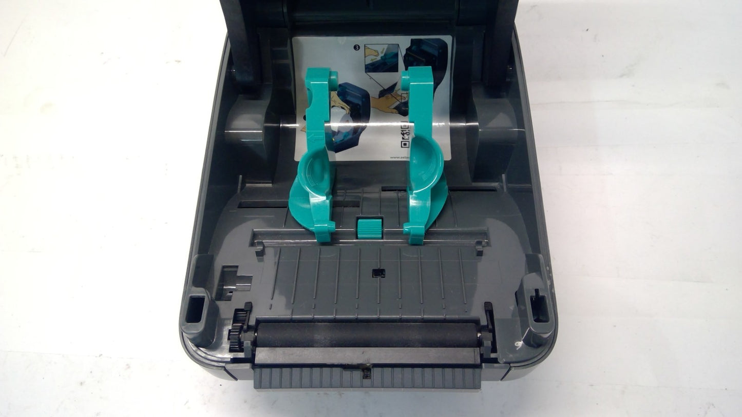 Zebra GX430t 300 dpi USB 2.0 Thermal Label Printer GX43-102521/11-000 *READ*