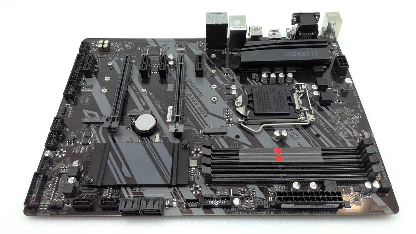 GIGABYTE B365 HD3 ATX  DDR4 LGA115X Intel motherboard *READ*