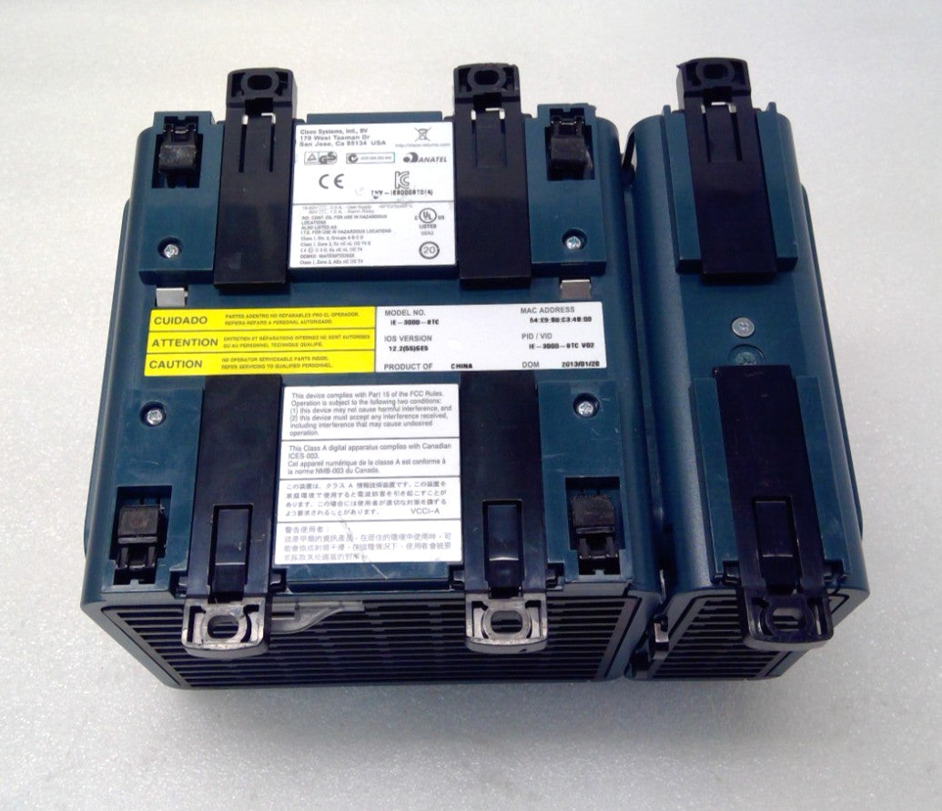 Cisco IE-3000-8TC IE 3000 8Port Industrial Ethernet Switch W/PWR-IE3000-AC*Read*