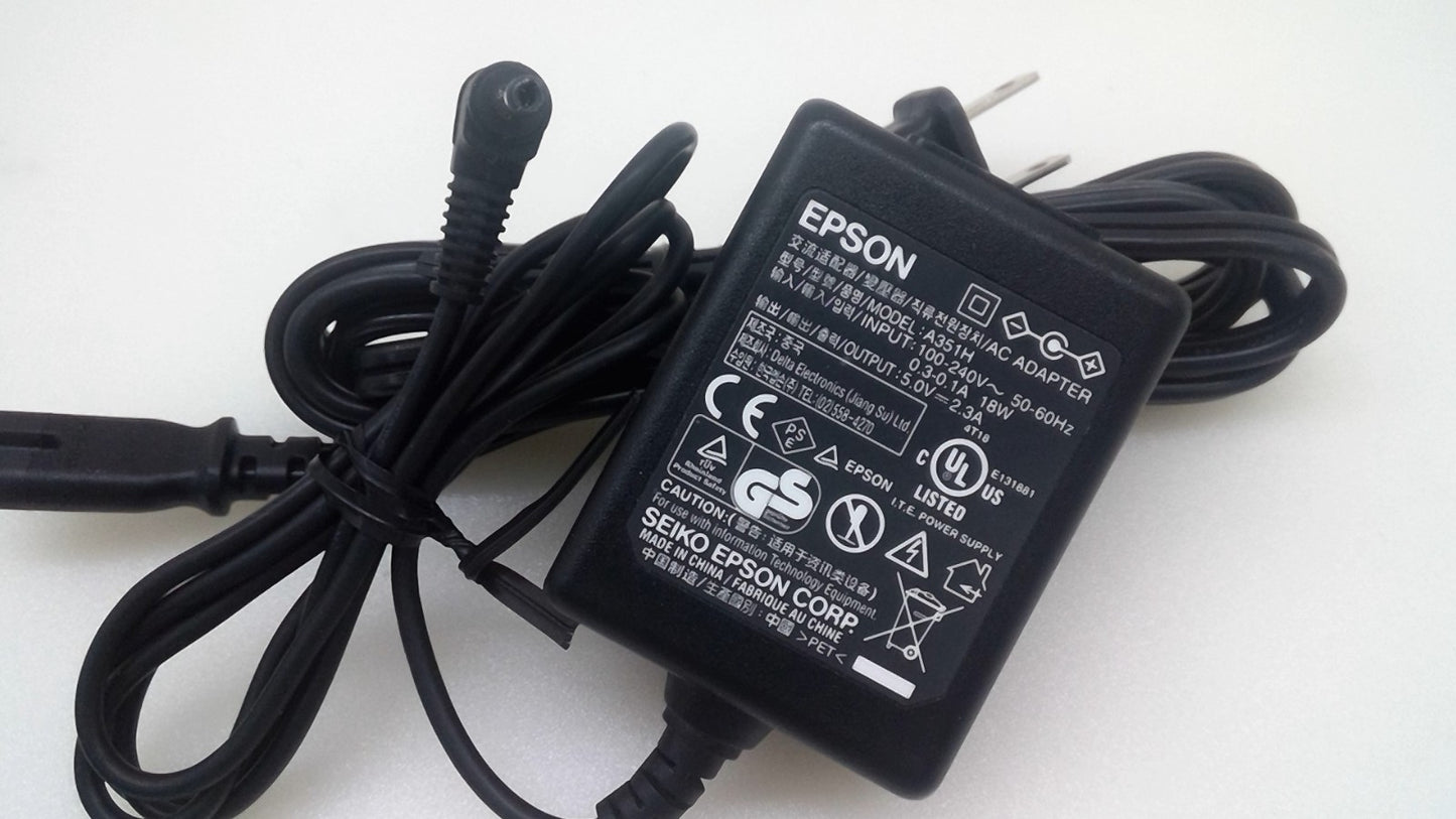 Epson Printer Ac Adapter Model A351H Seiko Power Supply Delta Electronics