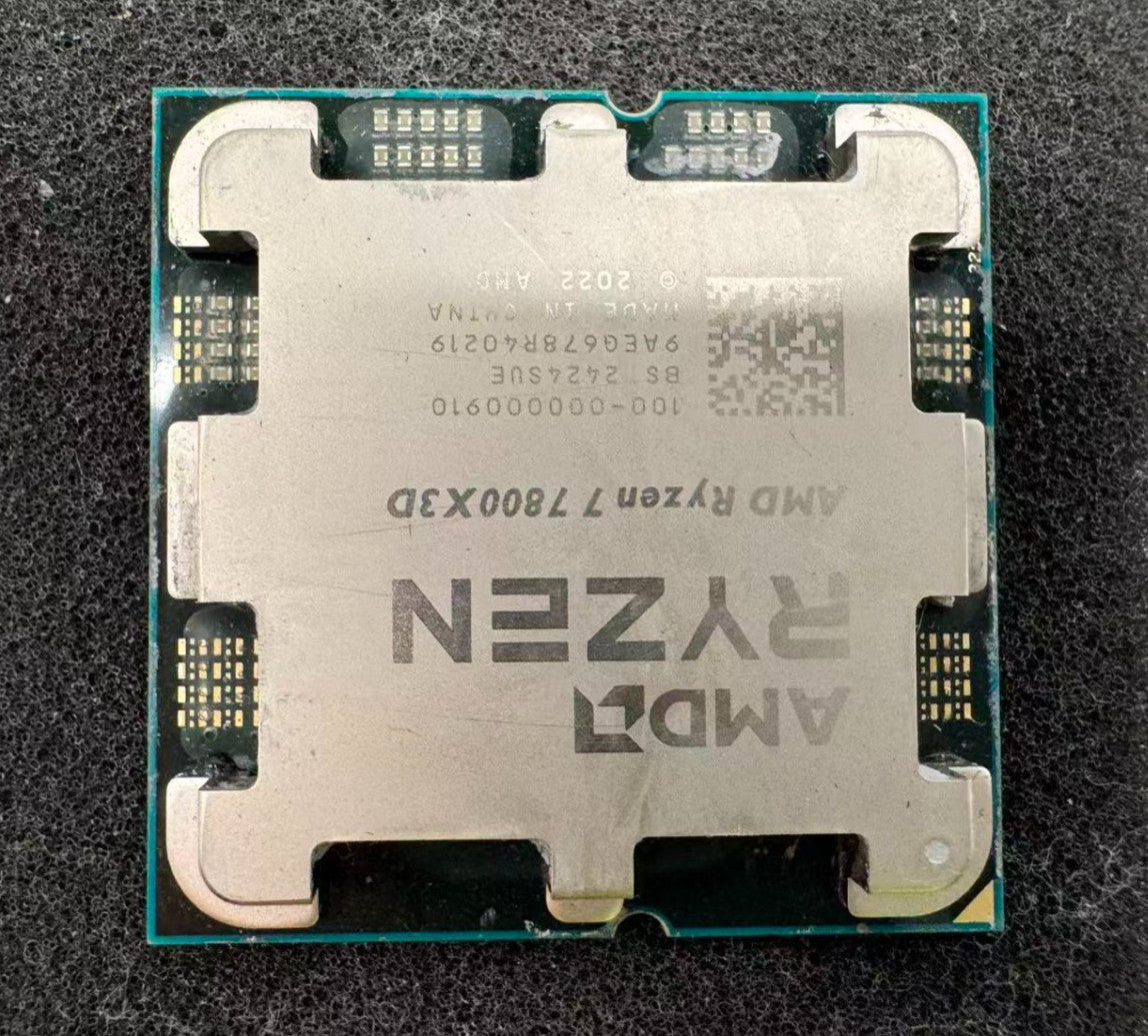AMD Ryzen 7 7800X3D Desktop Processor 4.2GHz, 8-Core, 16-Thread SocketAM5 Tested