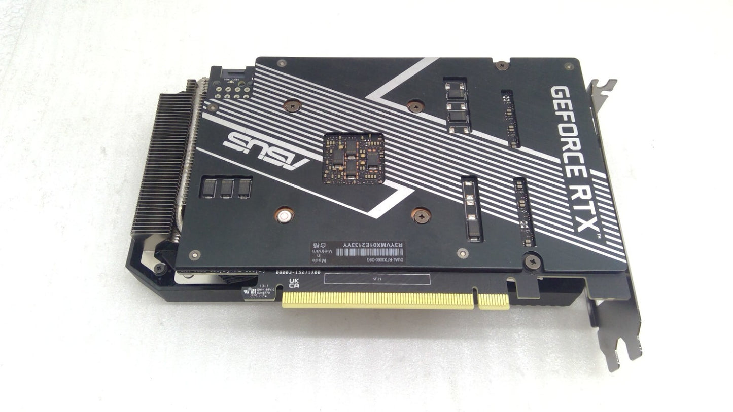Asus Nvidia GeForce RTX 3060 OC 8Gb Graphics Card GPU DUAL-RTX3060-O8G