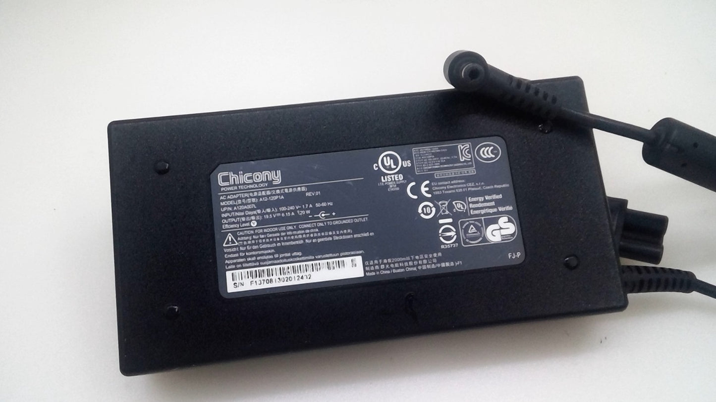 Original Chicony 19.5V 6.15A 120W A12-120P1A for MSI GF63 8RD-223US MS-16R1