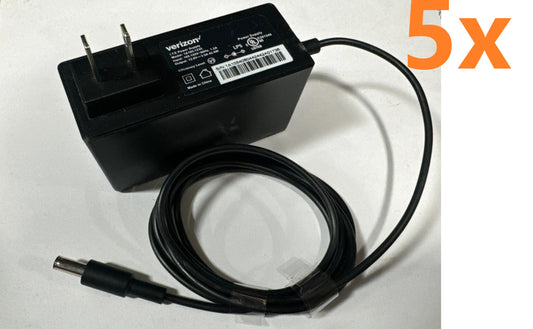 Lot of 5 - Universal Verizon 12V 3.5A 42W AC/DC Adapter Power Supply 1A105-1235