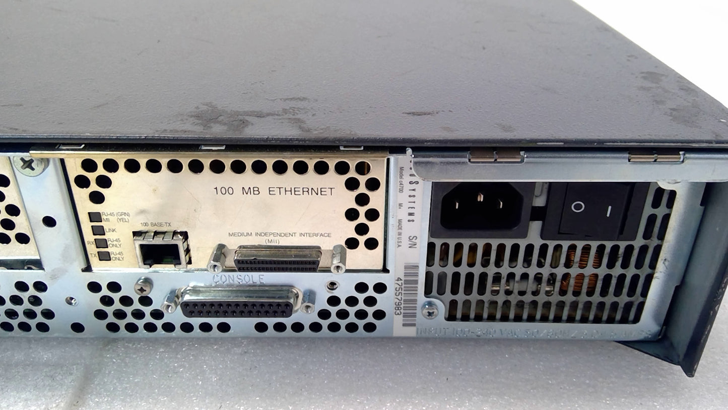Cisco 4700-M Metal Chassis Modular Router Vintage Cisco 4000 Ser Hardware *READ*