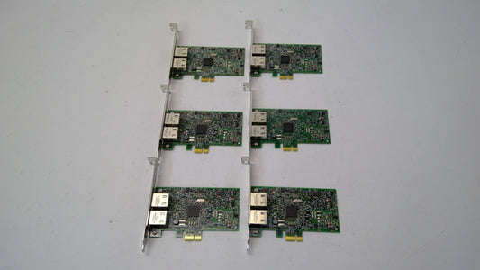 Lot of 6 HP 332T Dual-Port/2-Port Gigabit 1GBe PCI-Ex Network Card High-Profile