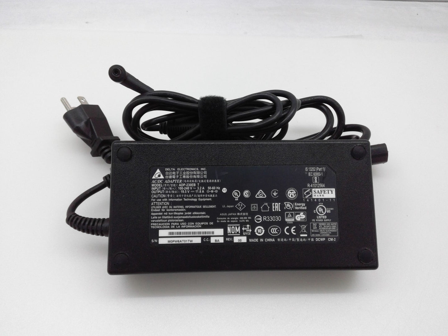 Original DELTA ADP-230EB T 19.5V 11.8A 5.5×2.5mm Power Adapter Laptop Charger
