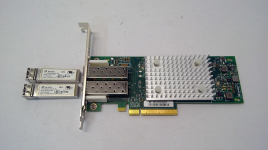 QLogic 32GB Dual Port Host Bus Adapter QLE2742-DEL Dell 0T3TK5 w/2 32GB SFP