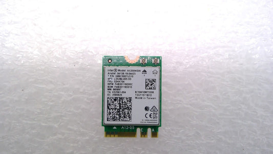 Intel AX200 WiFi 6 Dual Band Adapter  M.2 Interface 802.11ax PCLe