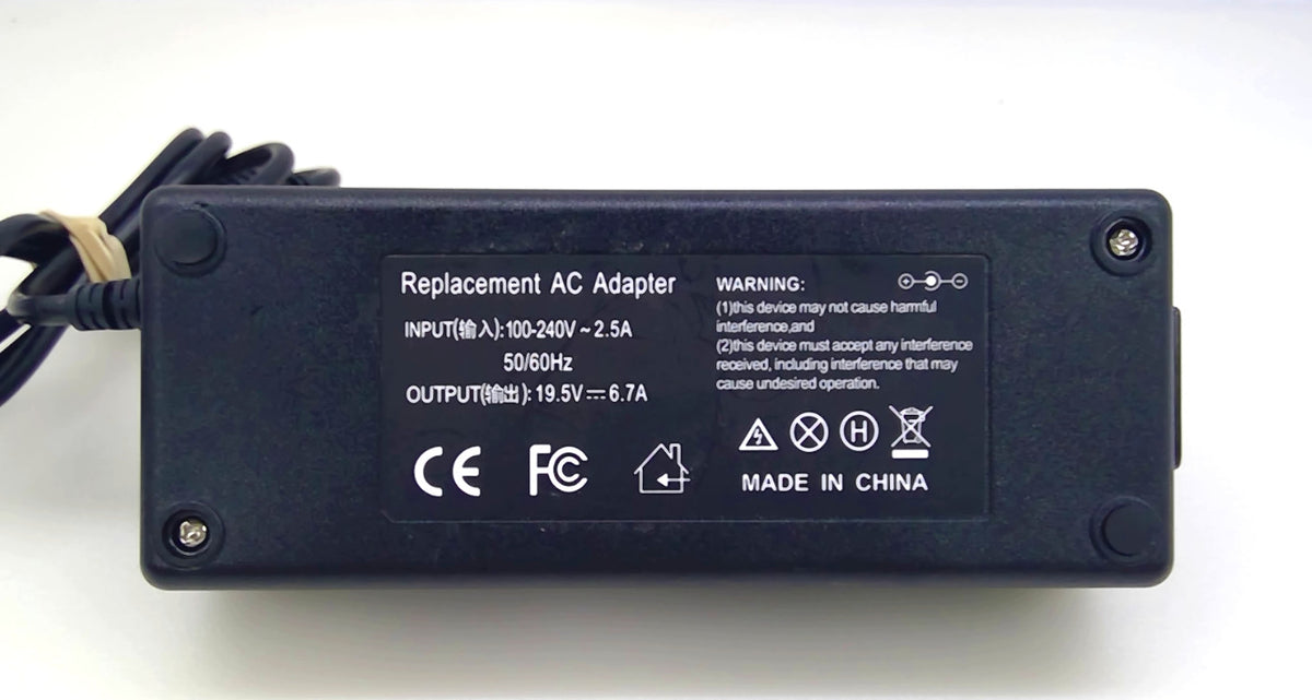130W 19.5V 6.7A AC Adapter Charger for HP Laptop 7.4mm x 5.0mm Center Pin