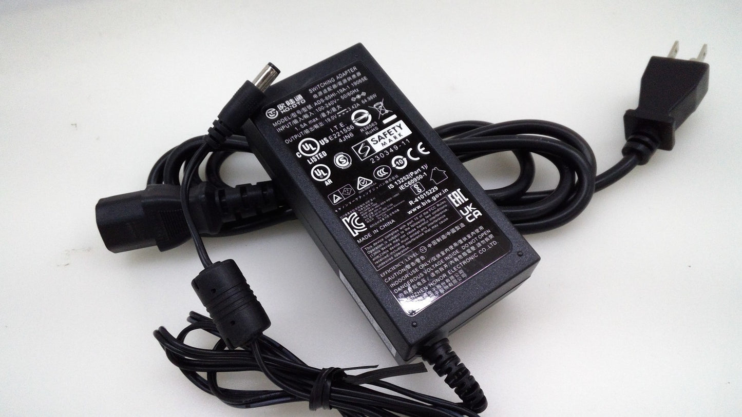 OEM Hoioto ADS-65HI-19A-1 /19065E 19V 3.42A 64.98W AC Adapter for MSI Monitor