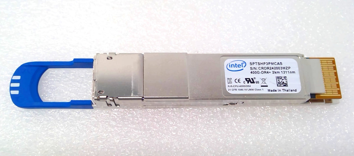 Intel SPTSHP3PMCAS 400G-DR4+ QSFP-DD 1311 2km MPO Transceiver Module