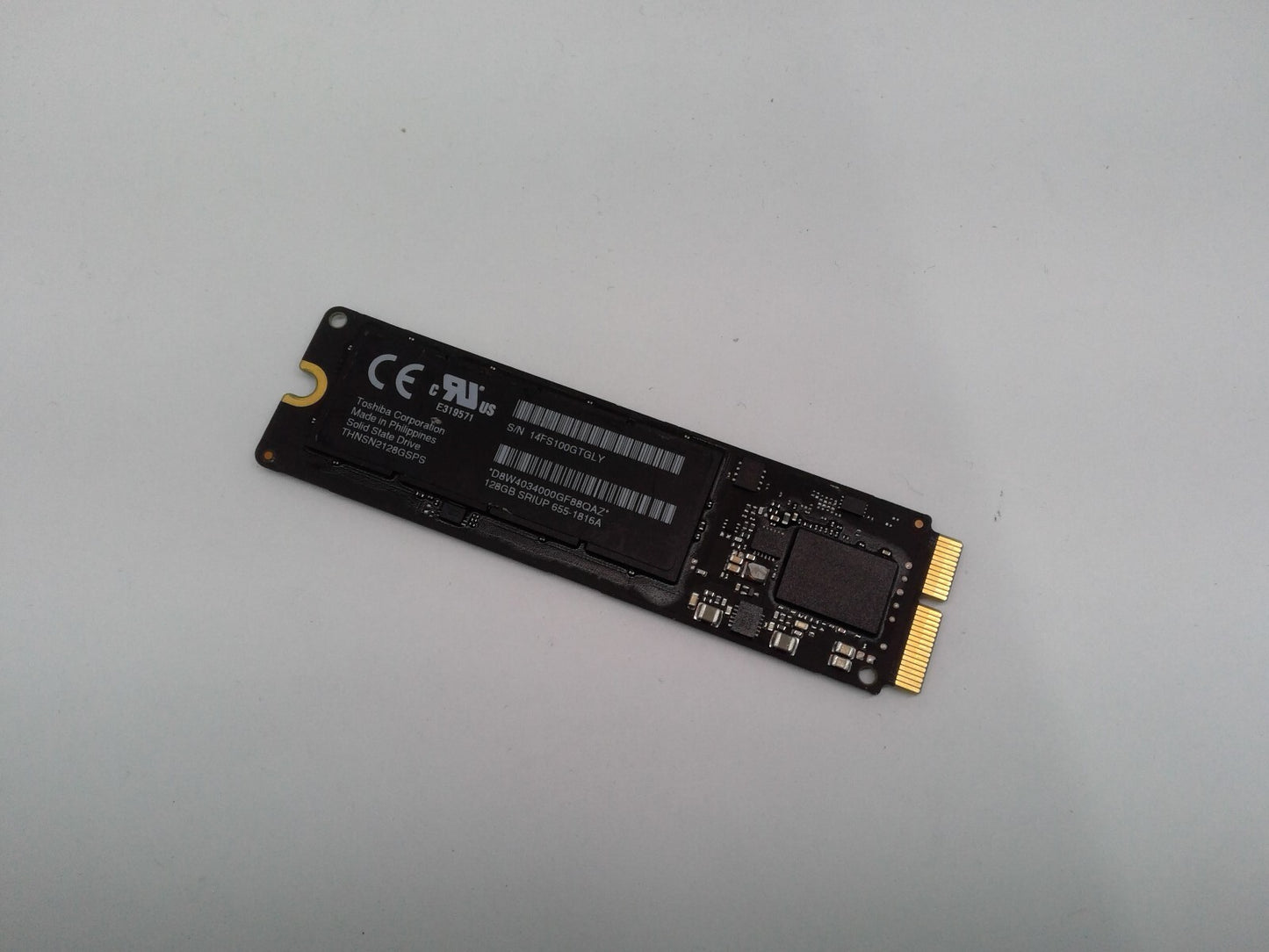 Apple Toshiba 128GB SSD MacBook Pro/Air THNSN2128GSPS
