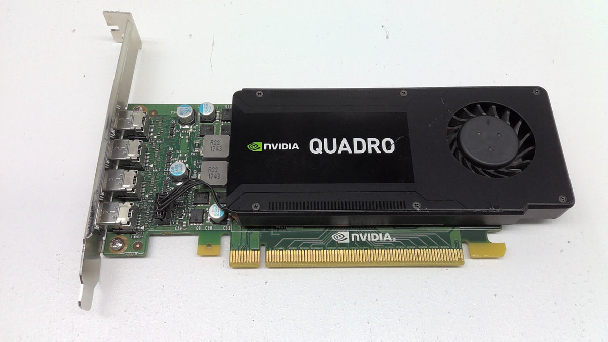 HP Nvidia Quadro K1200 4GB 4x DP PCI-e x16 801195-002 846583-001 High Bracket