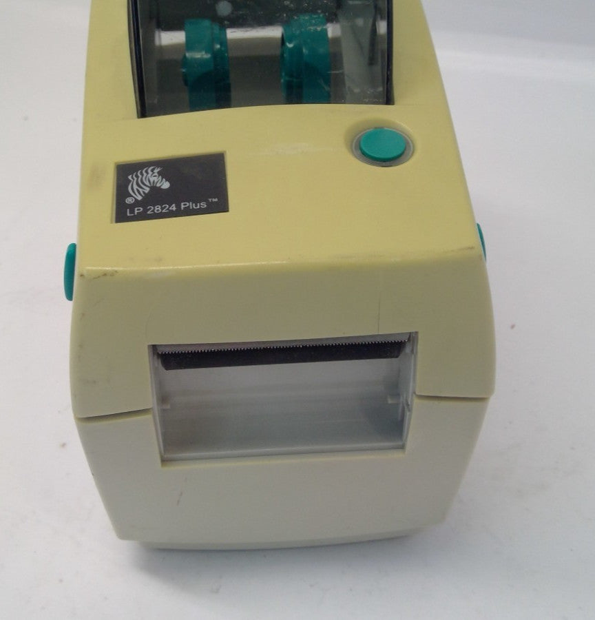 Zebra LP 2824 Plus Thermal Label Printer USB Serial 282P-201110-000*READ*