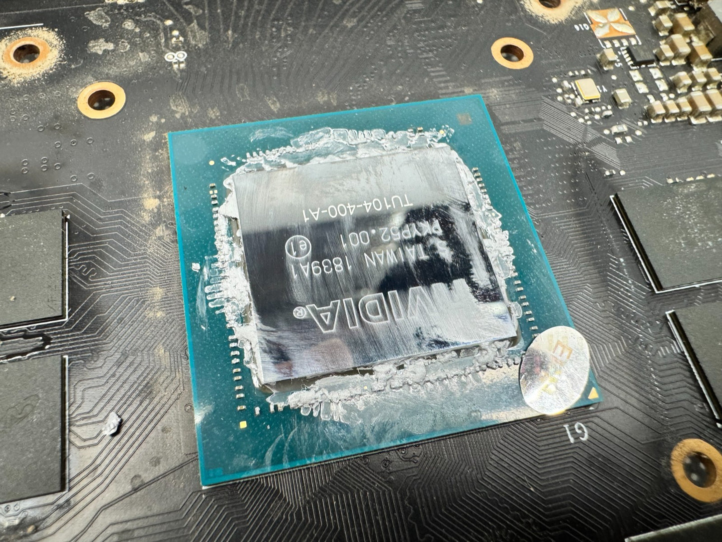 *As is*NVIDIA GeForce RTX 2080 Graphics Card *not working*