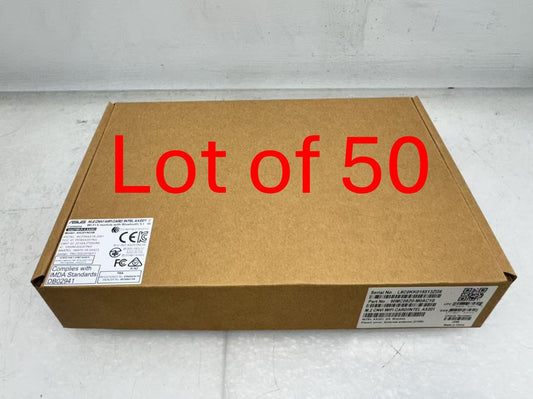 Lot of 50 ASUS PCIE To M.2 WiFi Card CNVI WIFI CARD/INTEL AX201 with Antenna