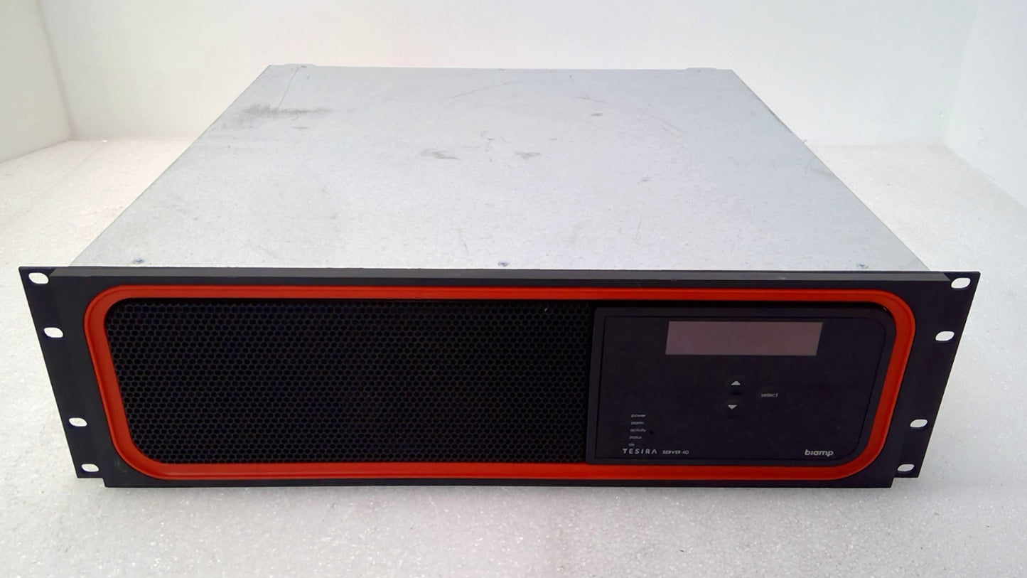 BIAMP TESIRA SERVER-IO DIGITAL SIGNAL PROCESSOR w/ SNC SOC SEC AVB DAN *READ*