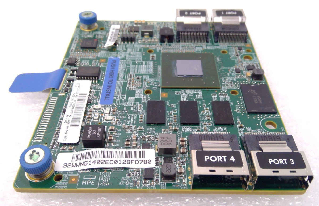HPE Smart Array P816i-a SR SAS 4GB Cache 12G Gen10 Raid Controller No HeatSink