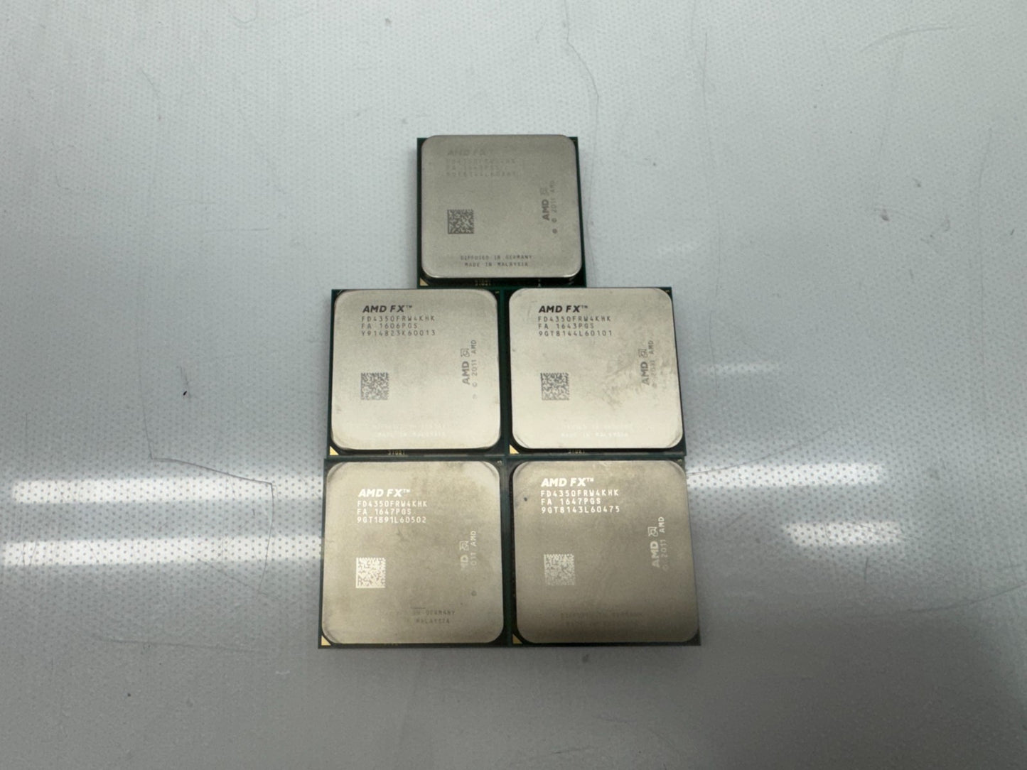 lot of 5 AMD AMD FX-4350 Desktop Processor 4.2GHz, AM3+
