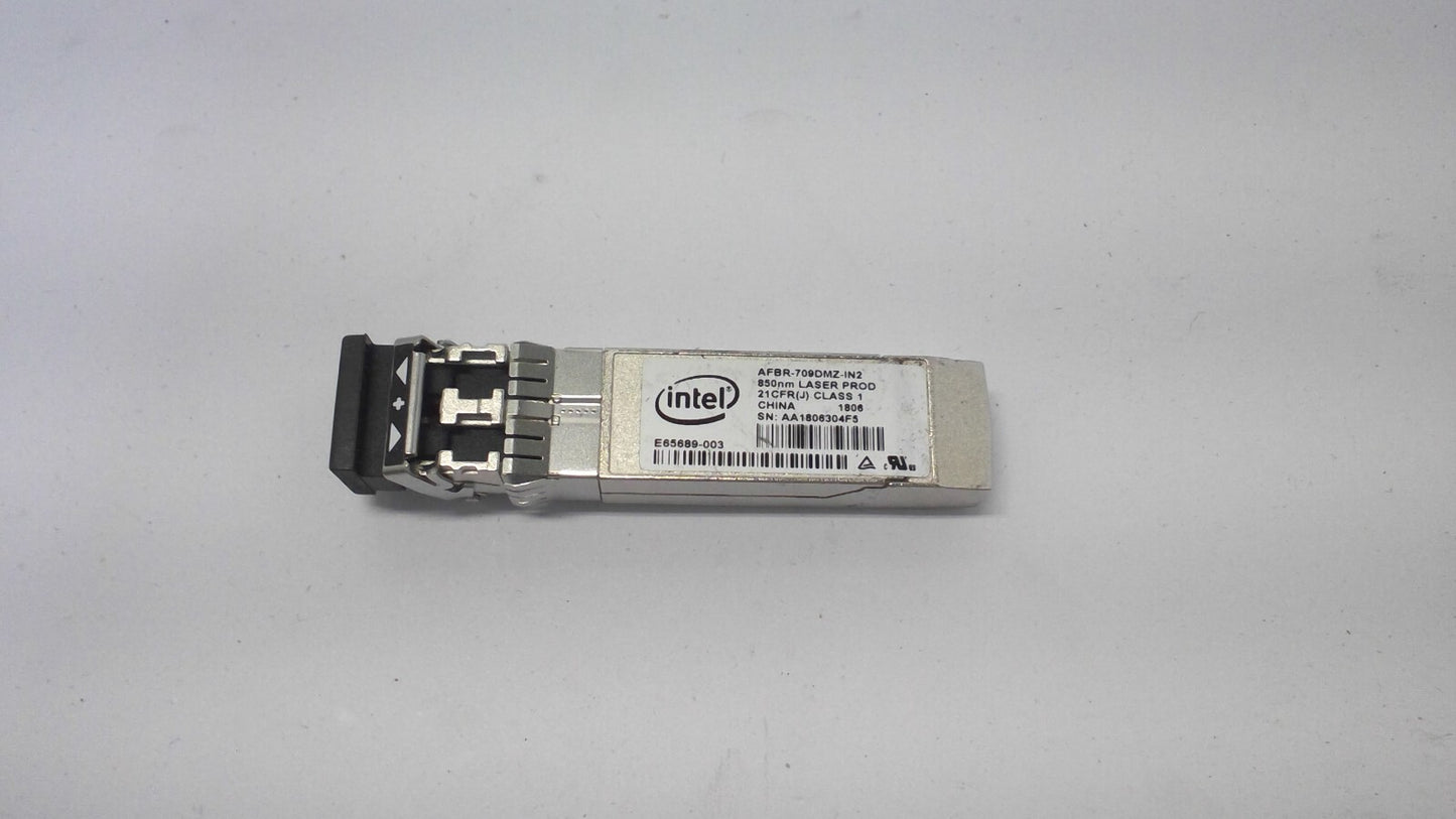 *X10* Intel AFBR-709DMZ-IN2/IN3 10GB Ethernet SFP+ PROD SR Optics Transceiver