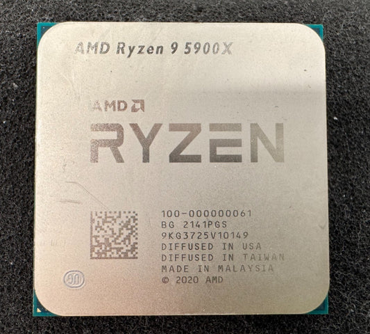 AMD Ryzen 9 5900X Desktop Processor 3.7GHz, 12-Core, 24-Thread Socket AM4 Tested