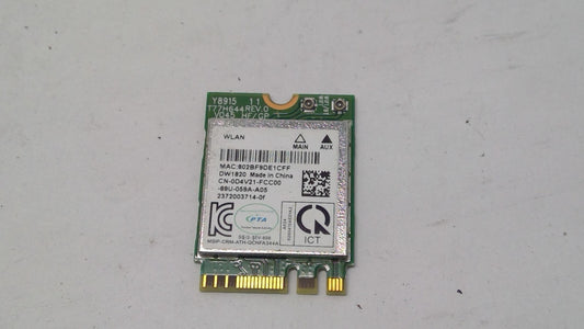 GenuineDell Latitude 5490 14" Genuine WiFi Wireless Card D4V21 QCNFA344A 0DV421