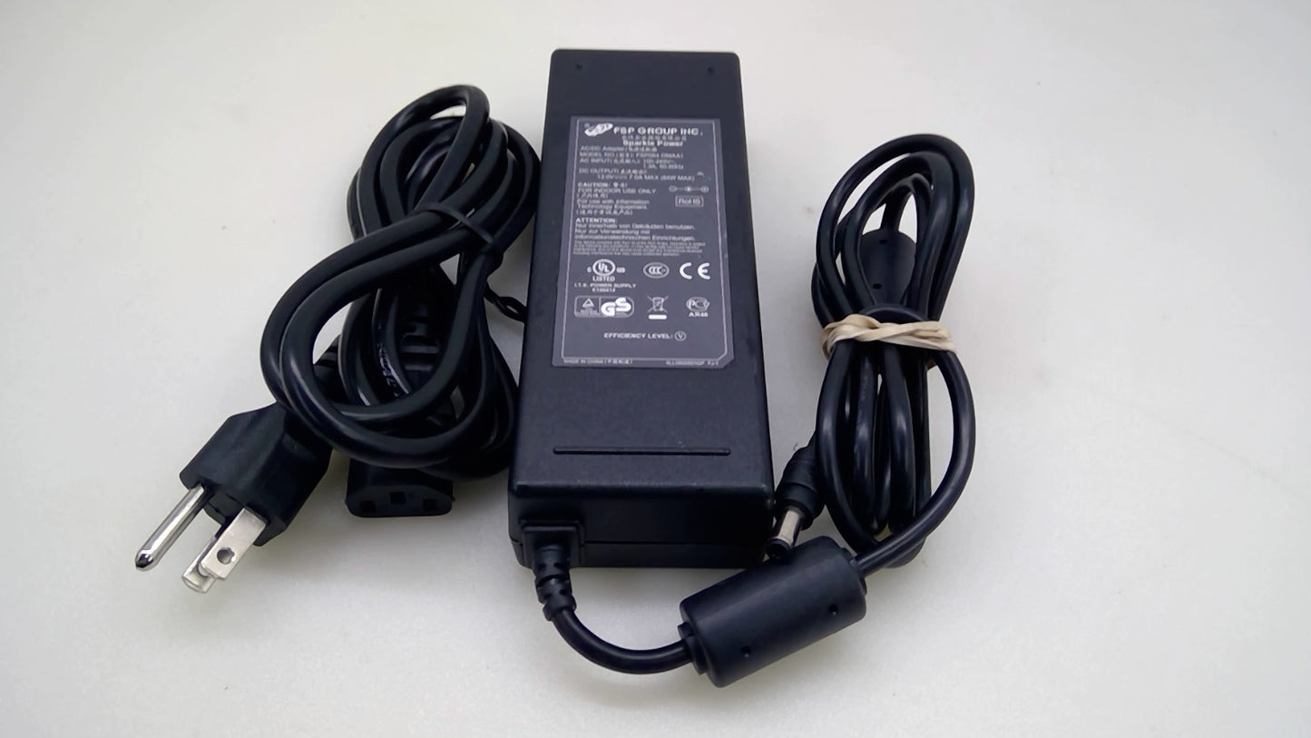 Genuine FSP FSP084-DMAA1 12V 7A 84W 5.5x2.5mm AC Adapter Power Supply