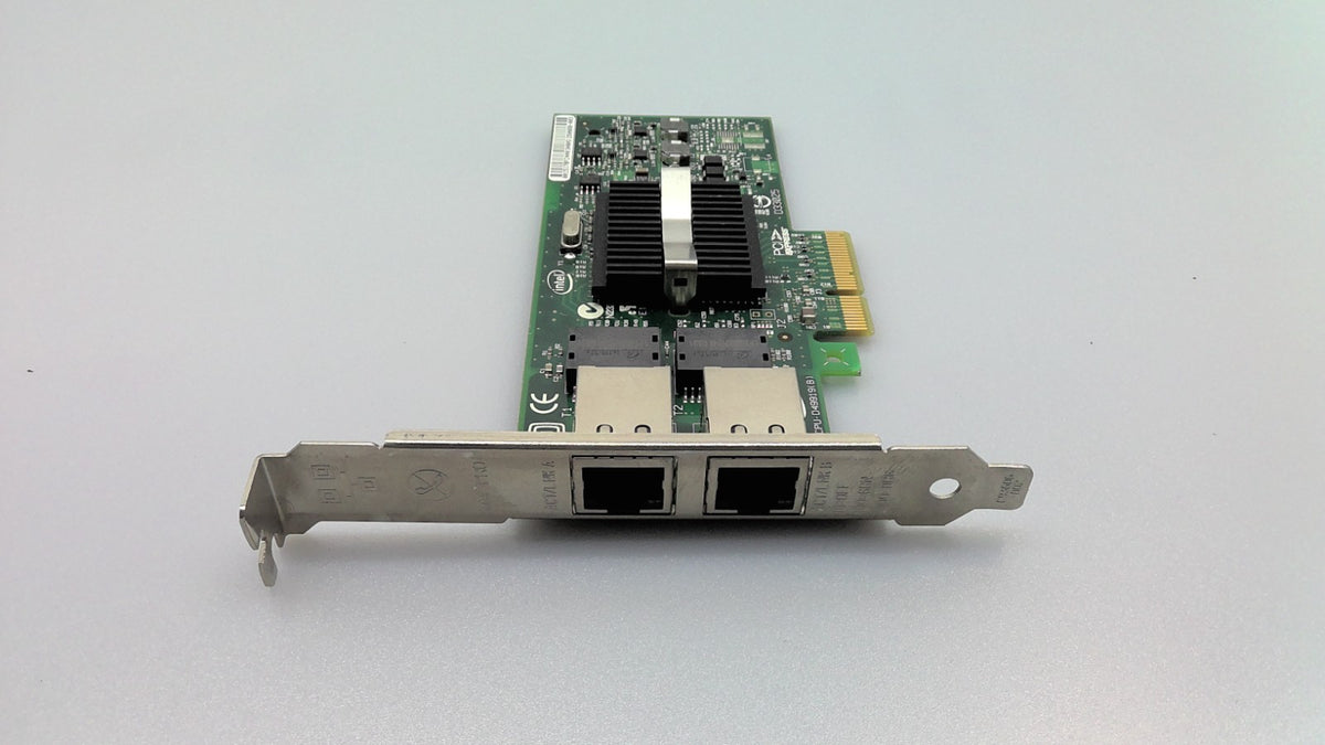 INTEL EXPI9402PTBLK PRO/1000 Dual Port PCI-E Network Card Full Bracket