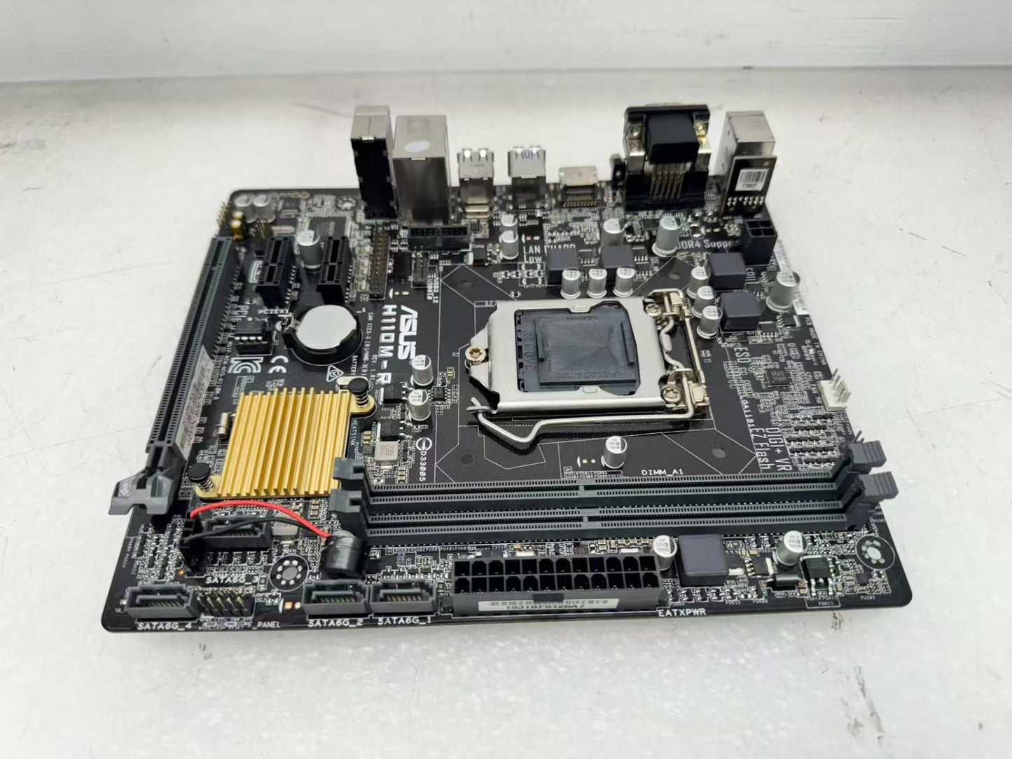 ASUS H110M-R micro ATX Motherboard Socket LGA 1151 DDR4 w/IO Shield