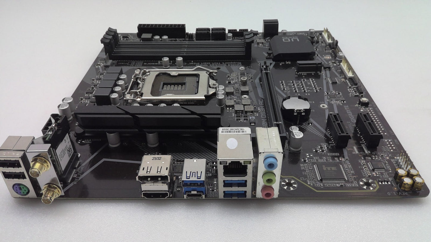 GIGABYTE B560M DS3H AC LGA1200 Intel B560 SATA 6Gb/s Micro ATX Intel Motherboard