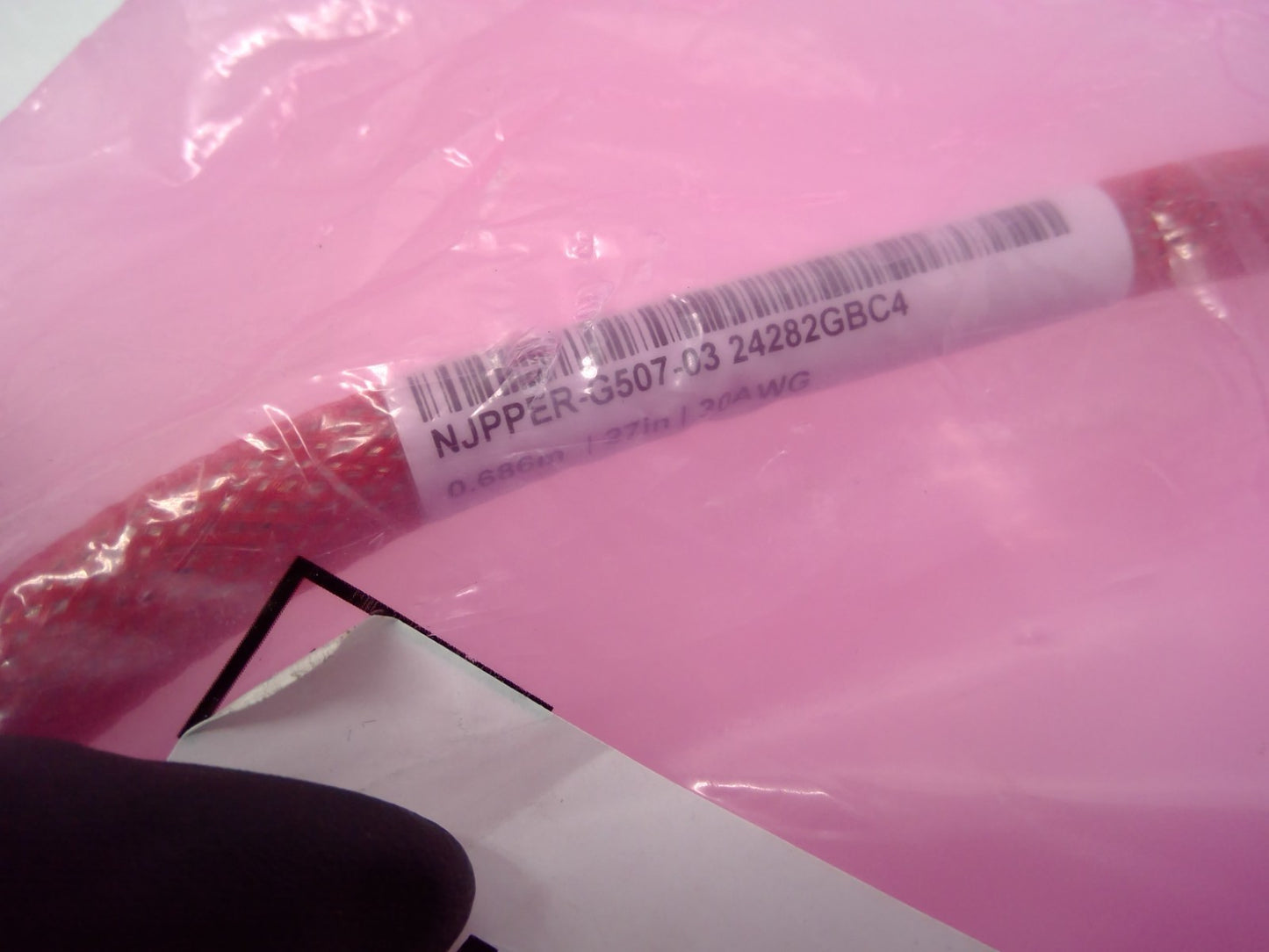 NEW Amphenol NJPPER-G507-03 800G OSFP TO OSFP DAC Cable 0.686M 30AWG 1155857-03