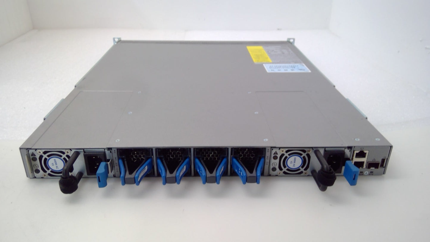 Cisco N9K-C93180YC-EX 48 Port Switch 2x PSU 4x Fans 6X 100Gb QSFP28 W/Rack Ears