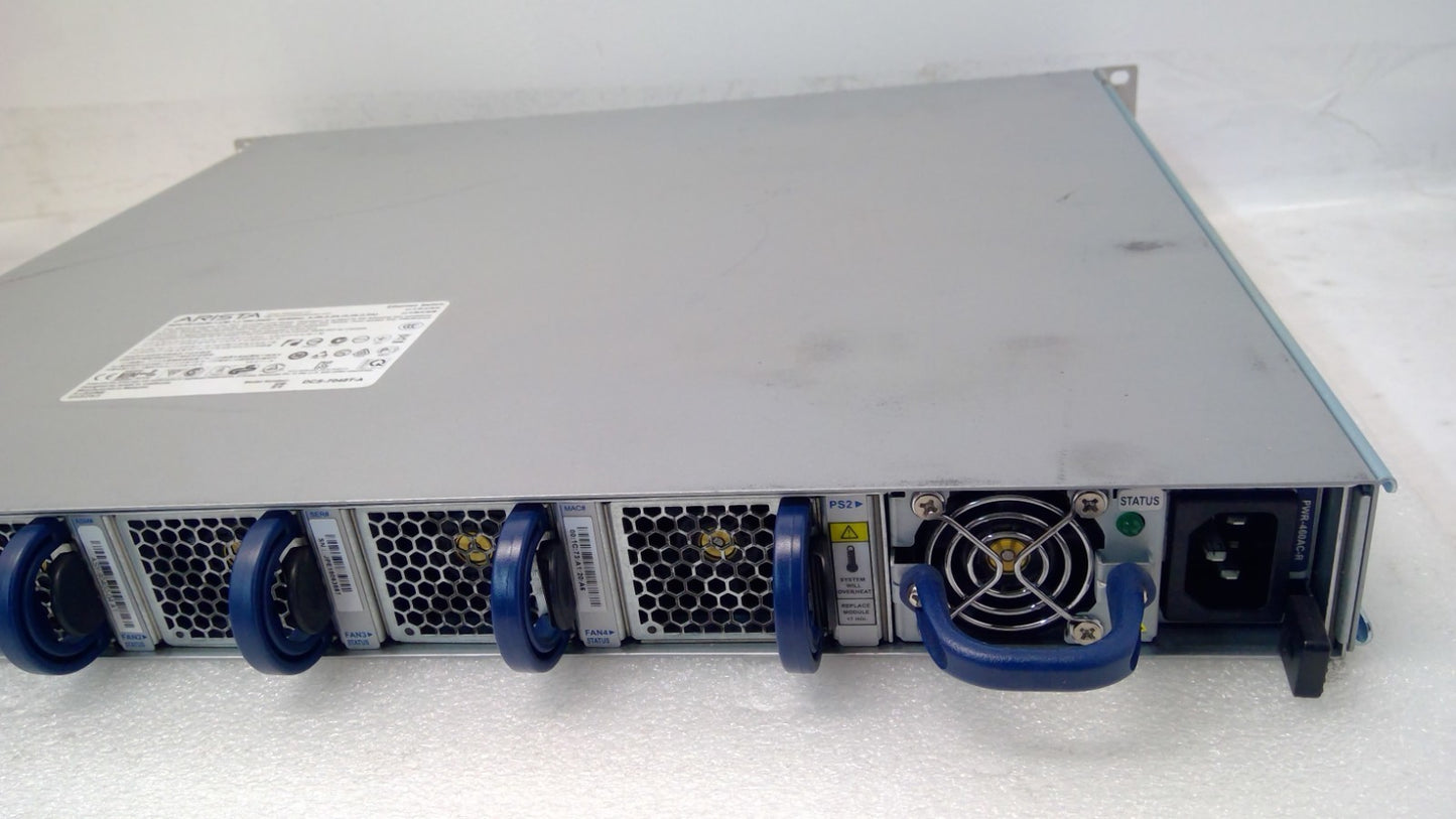 Arista DCS-7048T-A 48x RJ45 Gigabit Data Center Switch 2x PSU/cable