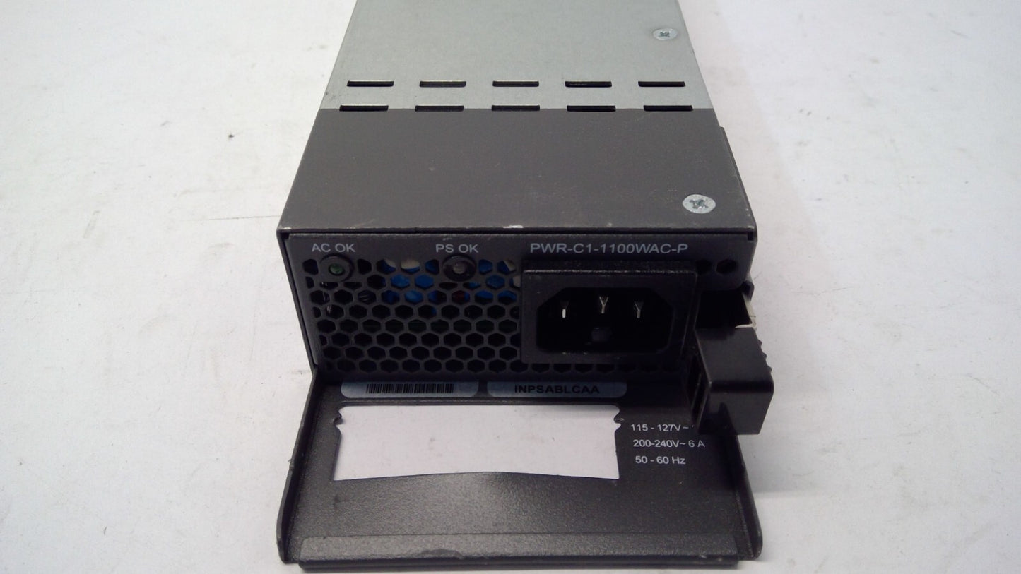 Cisco PWR-C1-1100WAC-P 1100W AC Power Supply for C9300 Series Switcher *Detail*