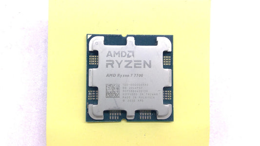 Tested- AMD Ryzen 7 7700 CPU Processor (3.8GHz, 8 Cores, 16 Threads, Socket AM5)