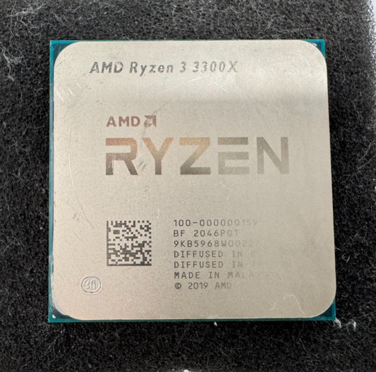 AMD Ryzen 3 3300X Desktop Processor 3.8GHz, 4-Core, 8-Thread Socket AM4 Tested