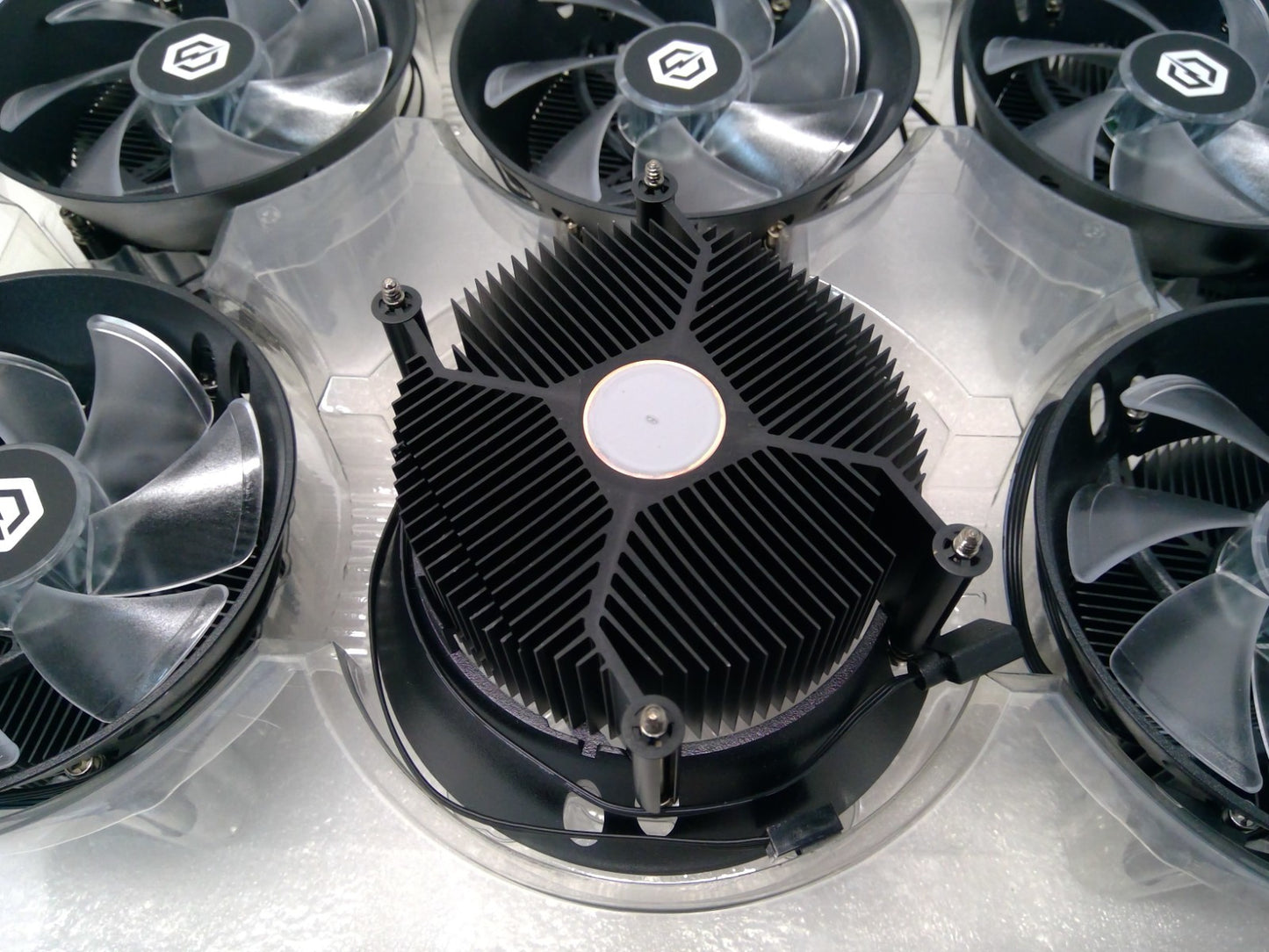 NEW *LOT OF 12*Cyberpower /Cooler Master CPU Cooler AMD AM4 A71C ARGB Air Cooler