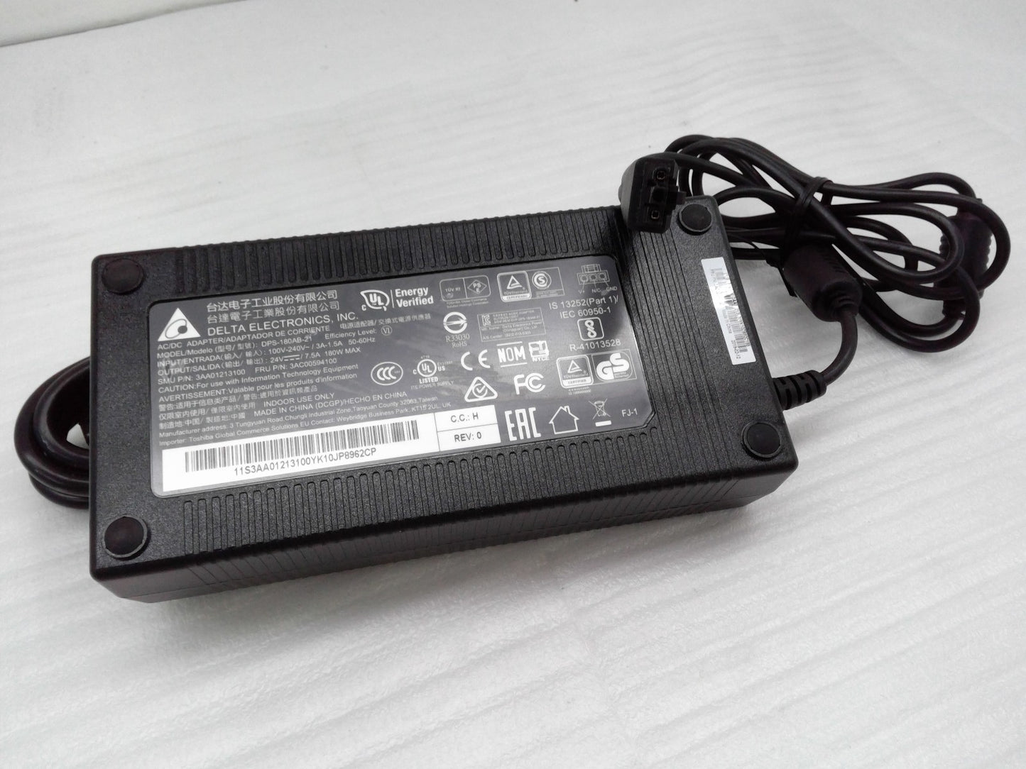 OEM Delta DPS0-180AB-21 3Pin Adapter for Toshiba TCx 810 6201-25C 6201-253 AIO