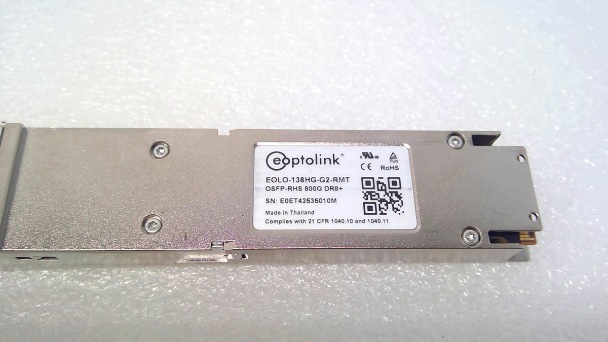 Eoptolink EOLO-138HG-G2-RMT OSFP-RHS 800G DR8+ MPO Transceiver Module